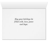 Silver Dollar City Kerstmis Kaart (Binnen Horizontaal (Onder))