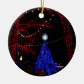 Silver Dollar City Kerstmis Keramisch Ornament (Voorkant)