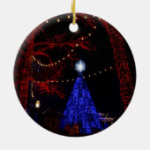 Silver Dollar City Kerstmis Keramisch Ornament (Achterkant)