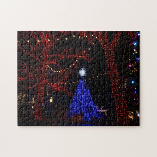 Silver Dollar City Kerstmis Legpuzzel (Horizontaal)