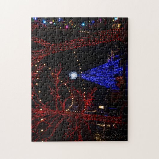 Silver Dollar City Kerstmis Legpuzzel (Verticaal)