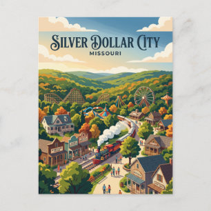 Silver Dollar City, Missouri Briefkaart