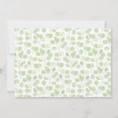 Silver Dollar Eucalyptus & Branches - Sla de gegev Save The Date (Achterkant)