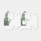 Silver Dollar Eucalyptus Weddenschap Bedankdoosjes (Uitgevouwen)