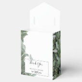 Silver Dollar Eucalyptus Weddenschap Bedankdoosjes (Geopend)