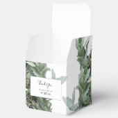 Silver Dollar Eucalyptus Weddenschap Bedankdoosjes (Geopend)