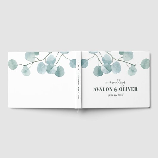 Silver Dollar Eucalyptus Weddenschap Gastenboek (Volledig)