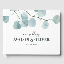 Silver Dollar Eucalyptus Weddenschap Gastenboek
