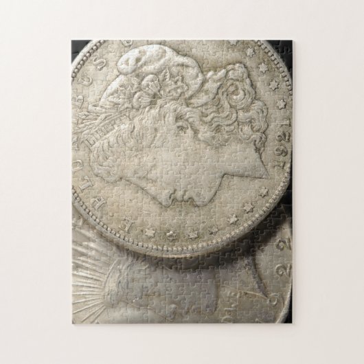 Silver Dollars puzzel Legpuzzel (Verticaal)