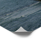 Silver Dolphin, Crab Vissen Boat Poster (Hoek)