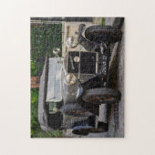 Silver Donnet Zedel Vintage Car Legpuzzel (Verticaal)