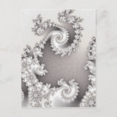 Silver Double Spiral Briefkaart (Voorkant)
