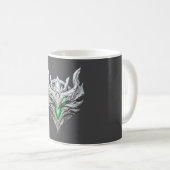 Silver Dragon Emblem Koffiemok (Voorkant rechts)