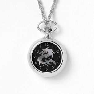 Silver Dragon Horloge