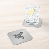 Silver Dragon Kartonnen Onderzetters (Insitu)