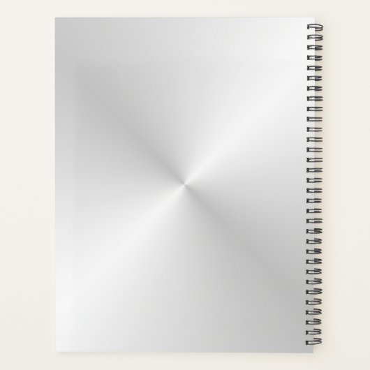 Silver Dragon Planner (Achterkant)