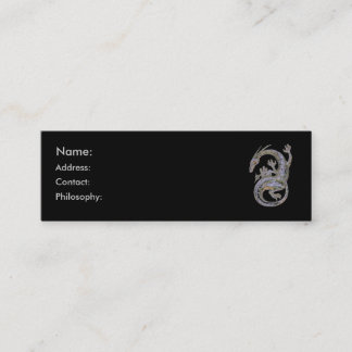 Silver Dragon Profielkaarten Mini Visitekaartje