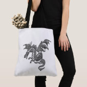 Silver Dragon Tote Bag (Dichtbij)