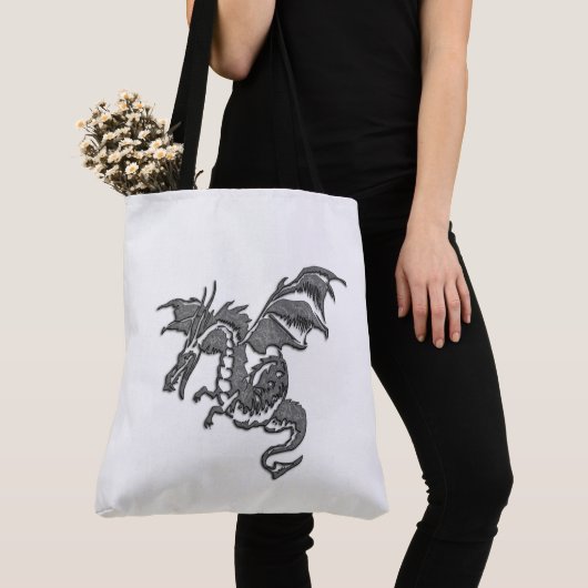 Silver Dragon Tote Bag (Dichtbij)