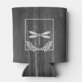 Silver Dragonfly Rustic Koelbox Blikjeskoeler (Achterkant)