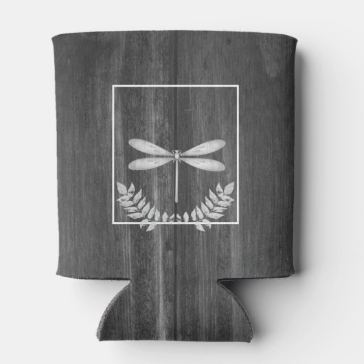 Silver Dragonfly Rustic Koelbox Blikjeskoeler (Achterkant)