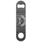 Silver Dragonfly Rustic Persoonlijke balk Speed Flessenopener (Achterkant)