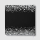 Silver Dress Faux Glitter Sweet 16  Gastenboek (Achterkant)