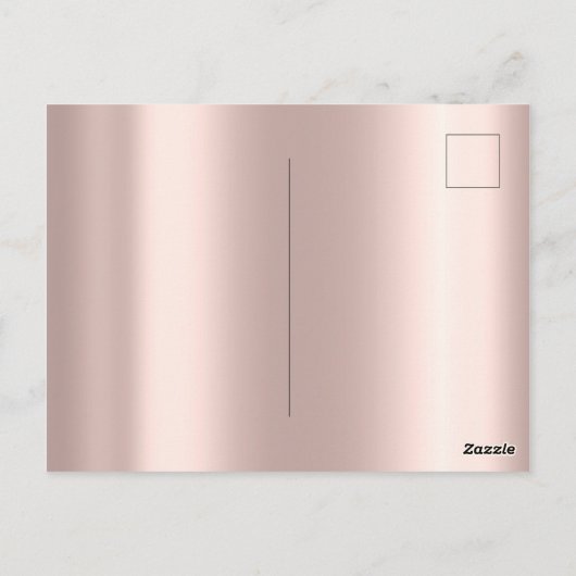 Silver DripsFunny Save the Date Couple Photo Briefkaart (Achterkant)