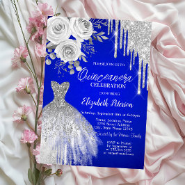 Silver Drives, Dress Rozen Royal Blue Quinceanera Kaart