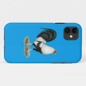 Silver Duckwing Gamecock Case-Mate iPhone Case (Achterkant (horizontaal))