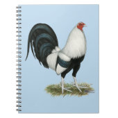 Silver Duckwing Gamecock Notitieboek (Voorkant)