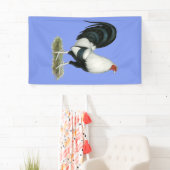 Silver Duckwing Gamecock Spandoek (Insitu)