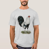 Silver Duckwing Gamecock T-shirt (Voorkant)