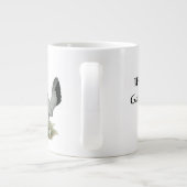 Silver Duckwing Gamefowl Grote Koffiekop (Achterkant)