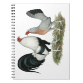 Silver Duckwing Gamefowl Notitieboek (Voorkant)