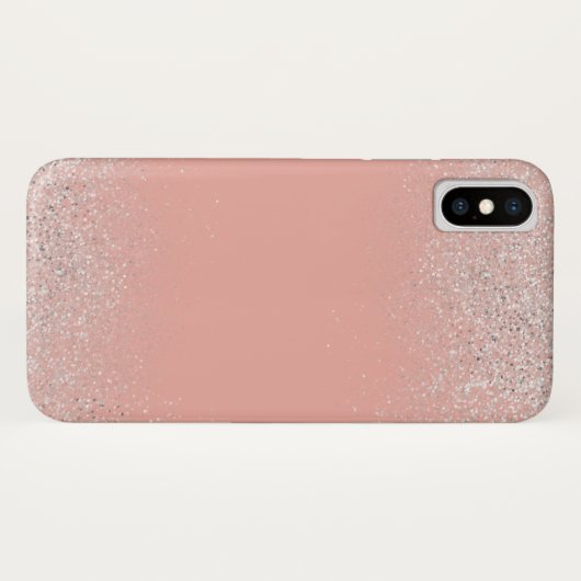 Silver Dust en Abritish Oranje Phone Case (Achterkant (horizontaal))