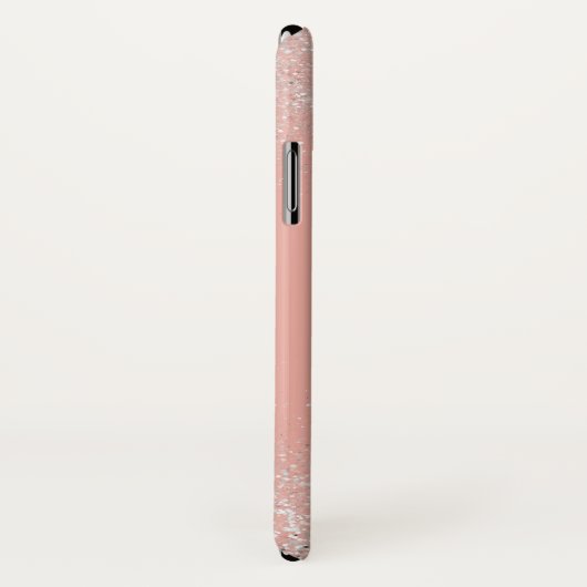 Silver Dust en Abritish Oranje Phone Case (Achterkant / rechts)