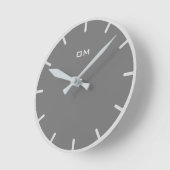 Silver Dust en Grey Ronde Klok (Hoek)