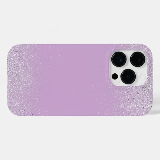Silver Dust en Lila telefoonhoes Case-Mate iPhone Case (Achterkant (horizontaal))