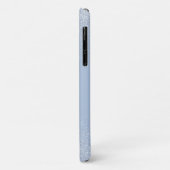 Silver Dust en Silver-Blue Phone Case (Achterkant/links)