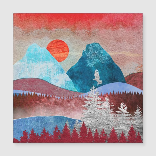 Silver Eagle Landschap (Voorkant)