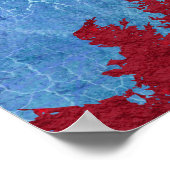 Silver Eagle Landschap Poster (Hoek)