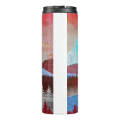 Silver Eagle Landschap Thermosbeker (Achterkant)