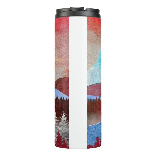 Silver Eagle Landschap Thermosbeker (Achterkant)