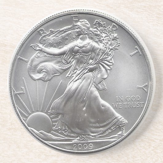 Silver Eagle Onderzetter (Voorkant)