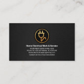 Silver Electricia het Lichte Beam van de Bedrading Visitekaartje (Achterkant)