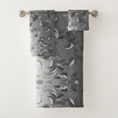 Silver Elegance Bad Handdoek (Insitu)