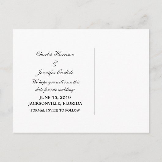 Silver Elegant Dragons sparen het Briefkaart van d (Achterkant)