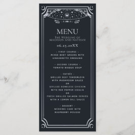 Silver Elegant Tarot Kaart Gotische bruiloft