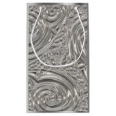 Silver elegant Victoriaans art nouveau Klein Cadeauzakje (Achterkant)